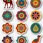 Regional Art & Symbols - Sticker Sheet v2